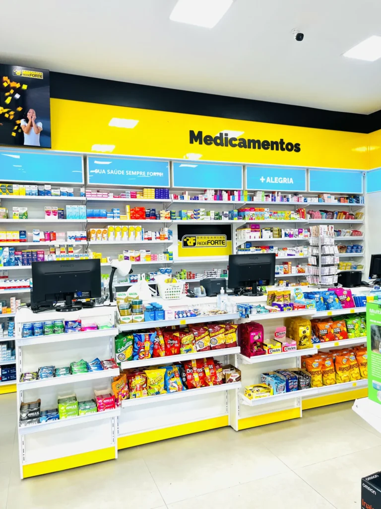 Temperfarma - Móveis para farmácia Rede Forte Móveis planejados para farmácias da Temperfarma